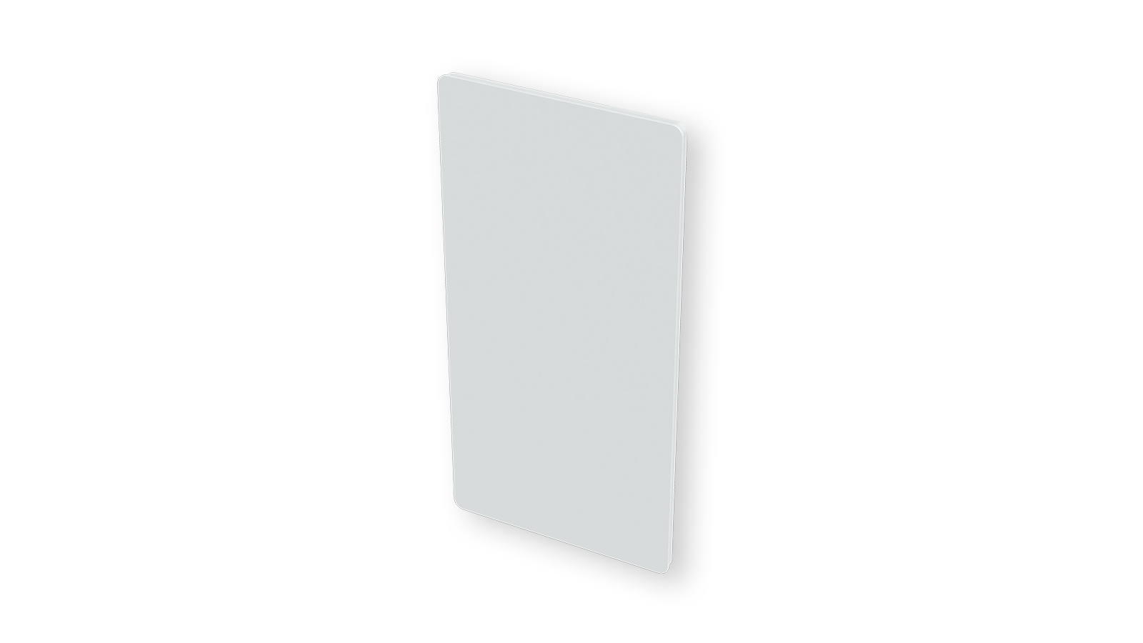 CARRERA KLAAS VERTICAL Panneau Rayonnant Aluminium 1500W Blanc